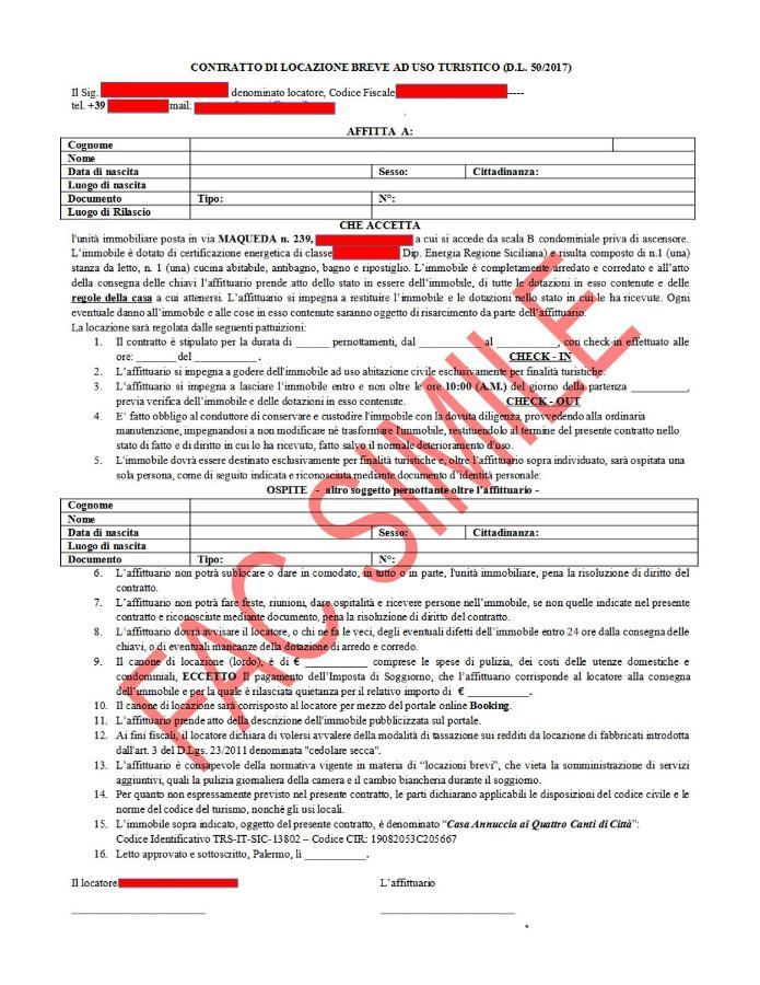 Casa Annuccia Ai Quattro Canti Di Citta Παλέρμο Εξωτερικό φωτογραφία